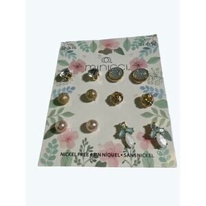 Miniccl Assorted Pierced Post Stud Earring